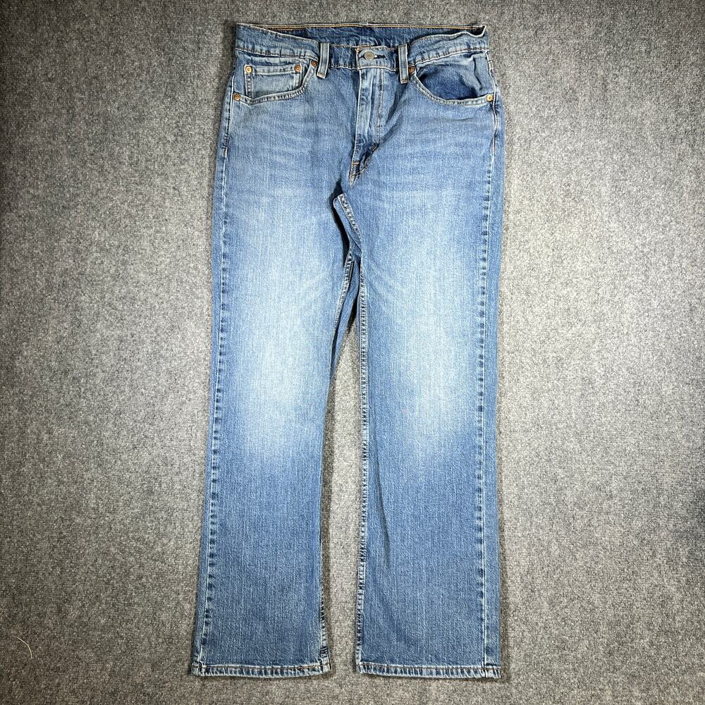Levi's 527 Bootcut Jeans 32x30 Blue Medium Wash Denim